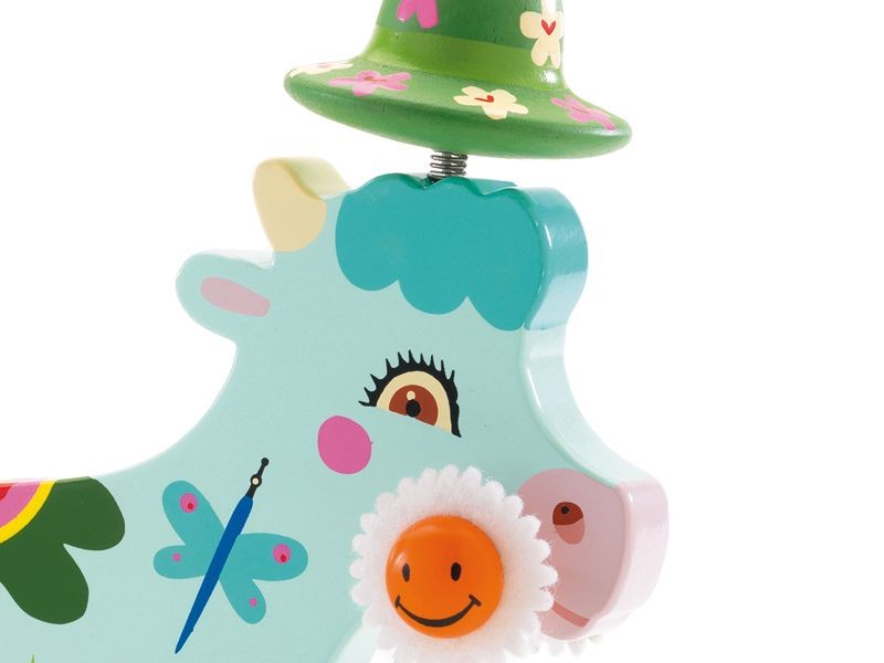 Djeco, zabawka do ciągnięcia Krowa