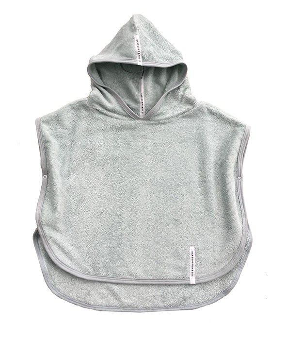 Bamboom,  Ręcznik Poncho 100% Bambus Organiczny  0-2 lata Miętowy