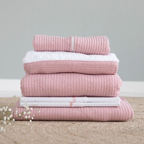 Little Dutch, Bawełniany ręcznik Pure pink Little Dutch, Bawełniany ręcznik Pure pink
