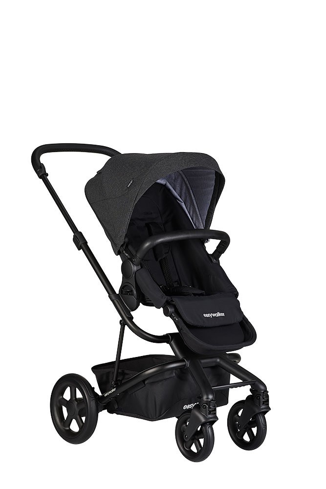 Easywalker, Harvey² Wózek głęboko-spacerowy Night Black (zawiera stelaż, siedzisko z budką i pałąkiem) Easywalker, Harvey² Wózek głęboko-spacerowy Night Black (zawiera stelaż, siedzisko z budką i pałąkiem)
