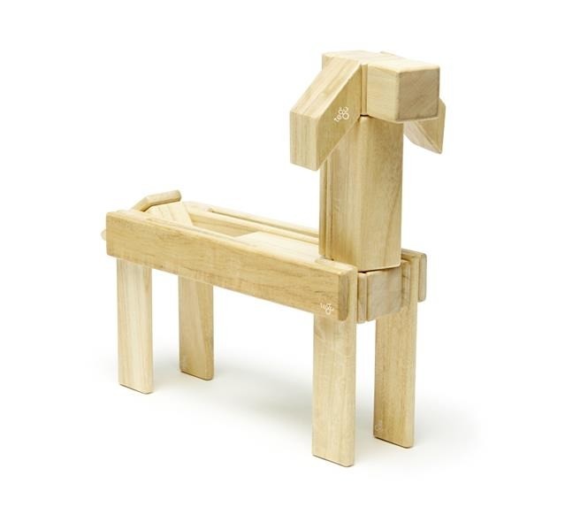 Tegu, Drewniane klocki magnetyczne CLASSICS zestaw 24szt Natural Tegu, Drewniane klocki magnetyczne CLASSICS zestaw 24szt Natural