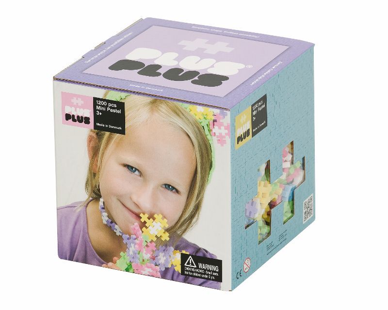 Plus-Plus, klocki konstrukcyjne Mini Pastel 1200 szt Plus-Plus, klocki konstrukcyjne Mini Pastel 1200 szt