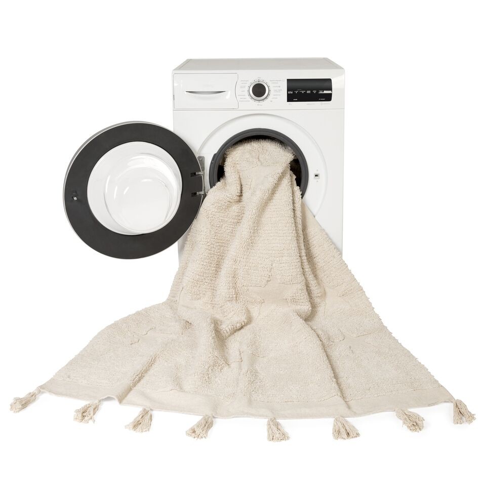 Lorena Canals, dywan do prania HIPPY STARS NATURAL Lorena Canals, dywan do prania HIPPY STARS NATURAL