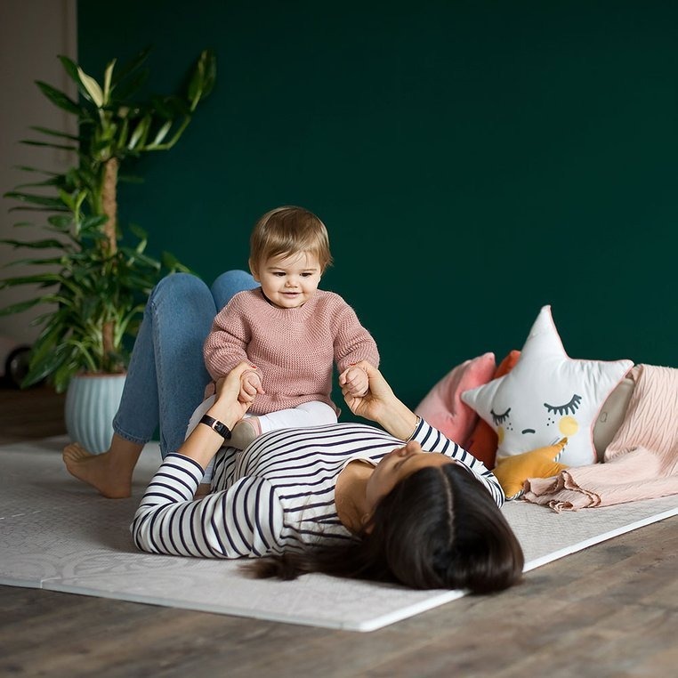 Toddlekind, Mata do zabawy piankowa podłogowa - Prettier Playmat Persian Sand Beige Toddlekind, Mata do zabawy piankowa podłogowa - Prettier Playmat Persian Sand Beige