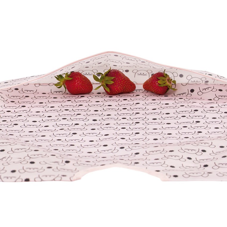 Lassig, Śliniak z długim rękawem 12m+ Little Chums Mysz