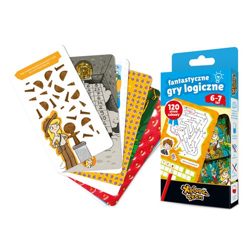 FANTASTYCZNE GRY LOGICZNE XPLORE TEAM, OPRACOWANIE ZBIOROWE FANTASTYCZNE GRY LOGICZNE XPLORE TEAM, OPRACOWANIE ZBIOROWE