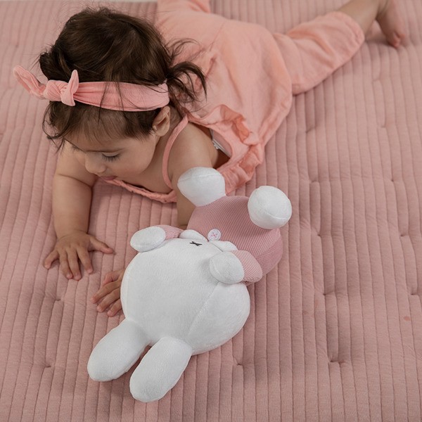 Tiamo, Miffy Pink Babyrib Peek a boo Tiamo, Miffy Pink Babyrib Peek a boo