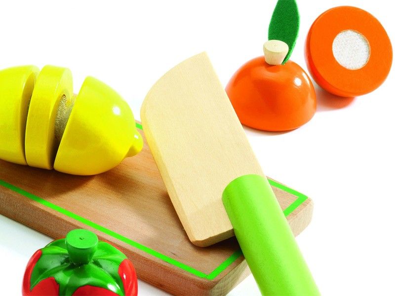 Djeco, drewniane warzywa do krojenia