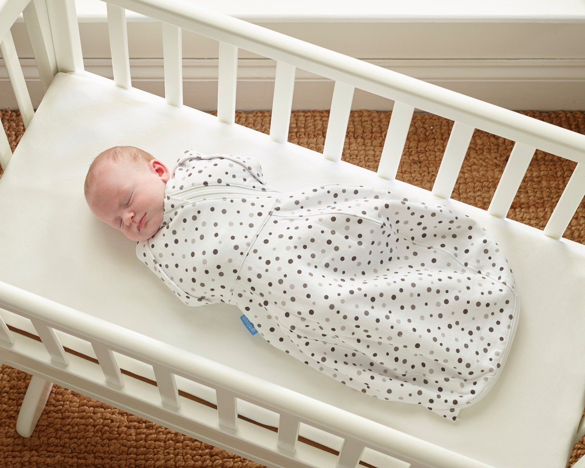 Gro Company, otulacz-śpiworek Grosnug Polka Party,