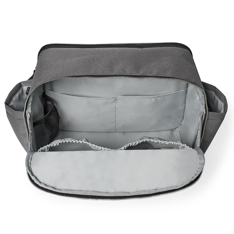 Skip Hop, Torba Madison Square Mini Grid Black White