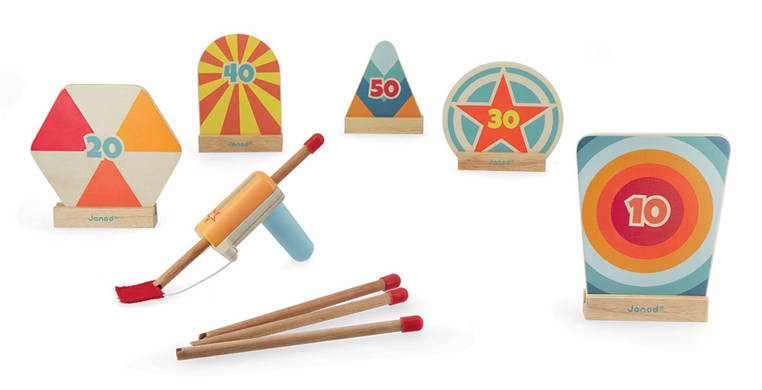 Janod, Stanowisko strzeleckie z kuszą i tarczami 5+