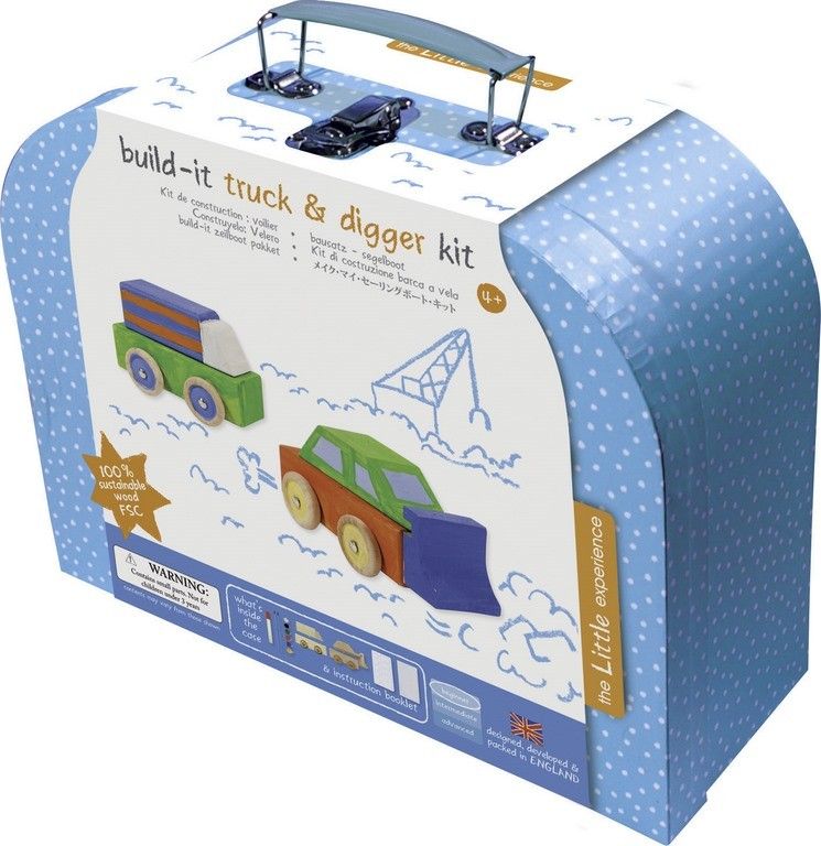 Zestaw do malowania i składan BUILD-IT Samochody,