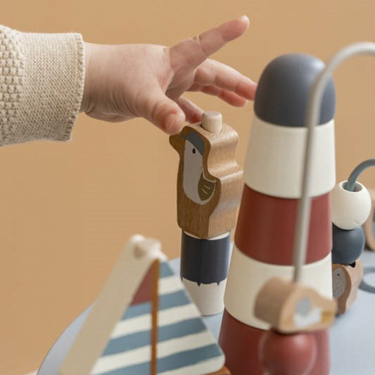 Stolik edukacyjny drewniany Little Dutch Sailors Bay