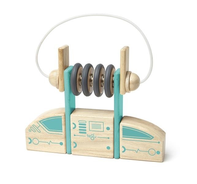 Tegu, Drewniane klocki magnetyczne FUTURE LINE Circuit Racer Tegu, Drewniane klocki magnetyczne FUTURE LINE Circuit Racer