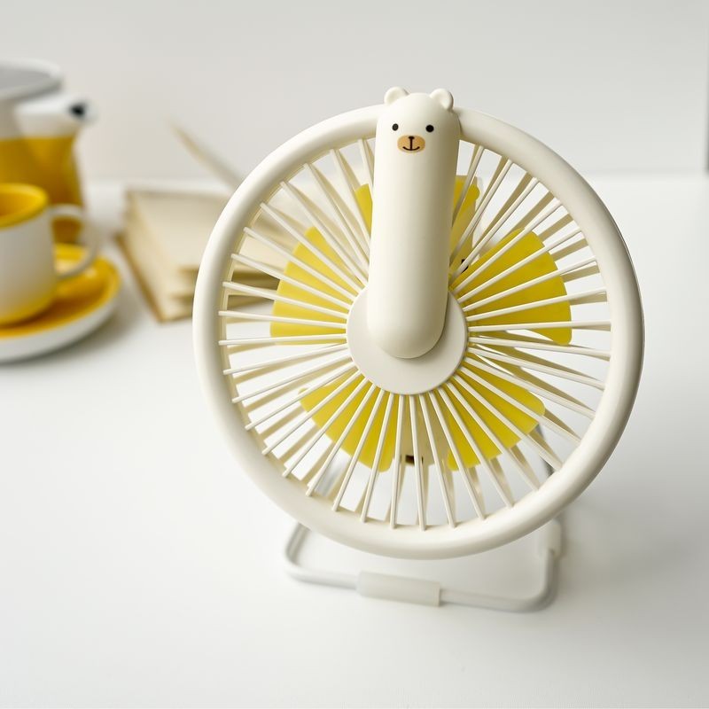 Rabbit&Friends, Wiatraczek-lampka miś kremowy