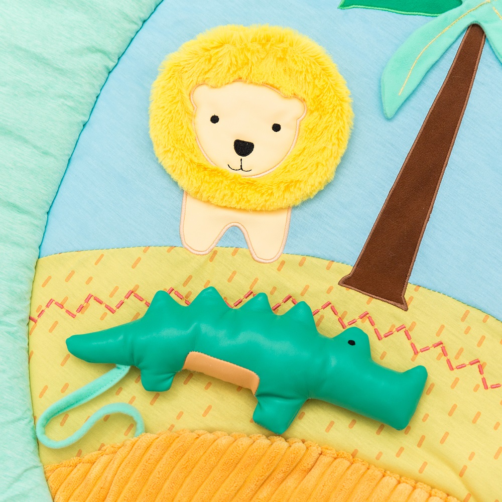 Little Big Friends, Mata edukacyjna dla niemowląt – wersja DŻUNGLA Little Big Friends, Mata edukacyjna dla niemowląt – wersja DŻUNGLA