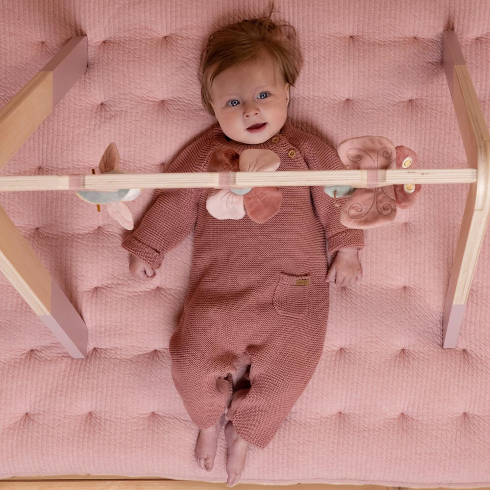 Little Dutch, Pałąk interaktywny BabyGym Flowers & Butterflies Little Dutch, Pałąk interaktywny BabyGym Flowers & Butterflies