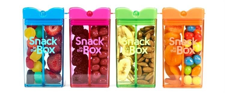 Drink In The Box, SNACK IN THE BOX Pojemnik na przekąski orange