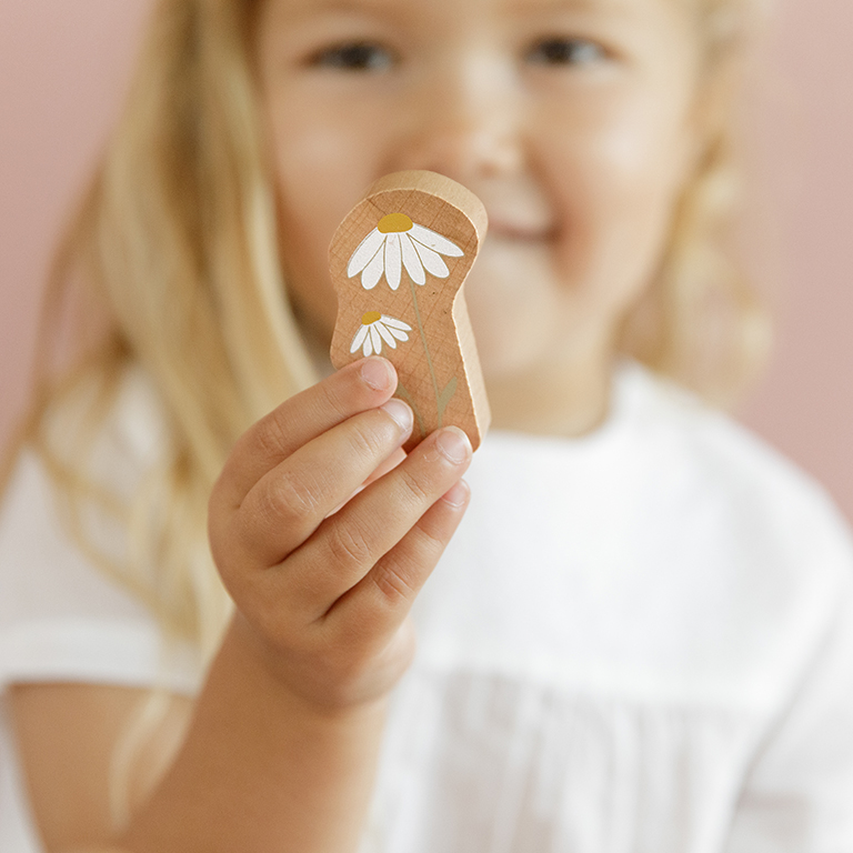 Little Dutch, Zestaw klocków Róż