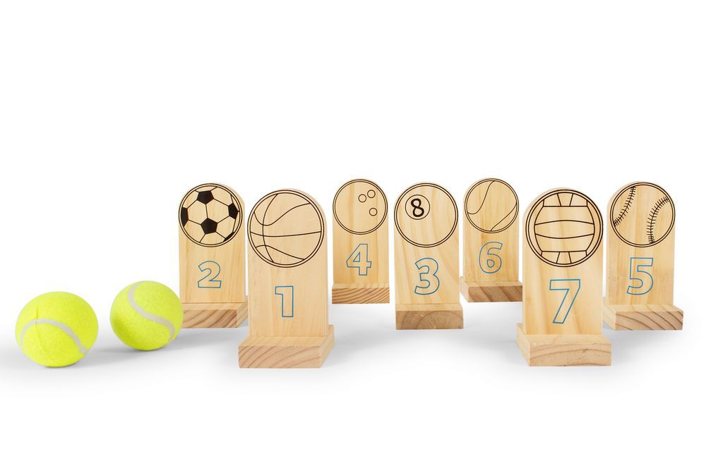 Rzucanie do celu -piłki