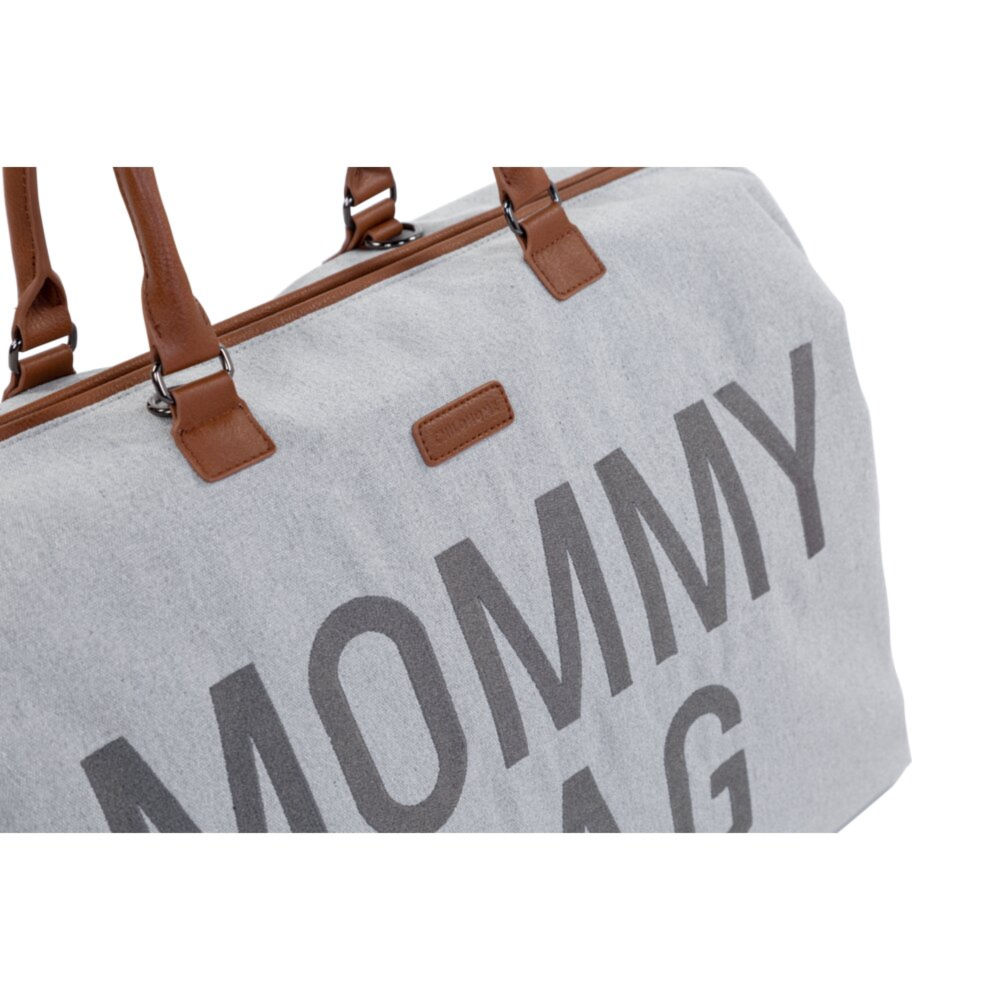 Childhome, Torba Mommy bag Kanwas Szara Childhome, Torba Mommy bag Kanwas Szara