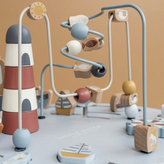 Stolik edukacyjny drewniany Little Dutch Sailors Bay