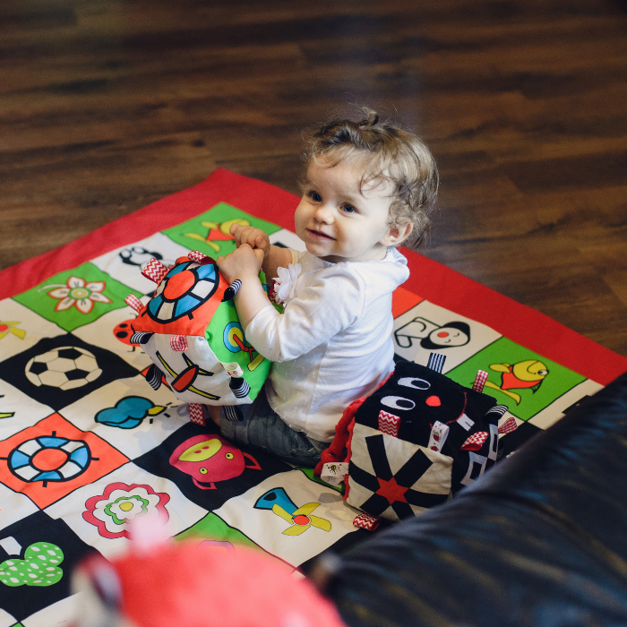 Baby Senses, Kostka sensoryczna - Pierwsze obrazki Baby Senses, Kostka sensoryczna - Pierwsze obrazki