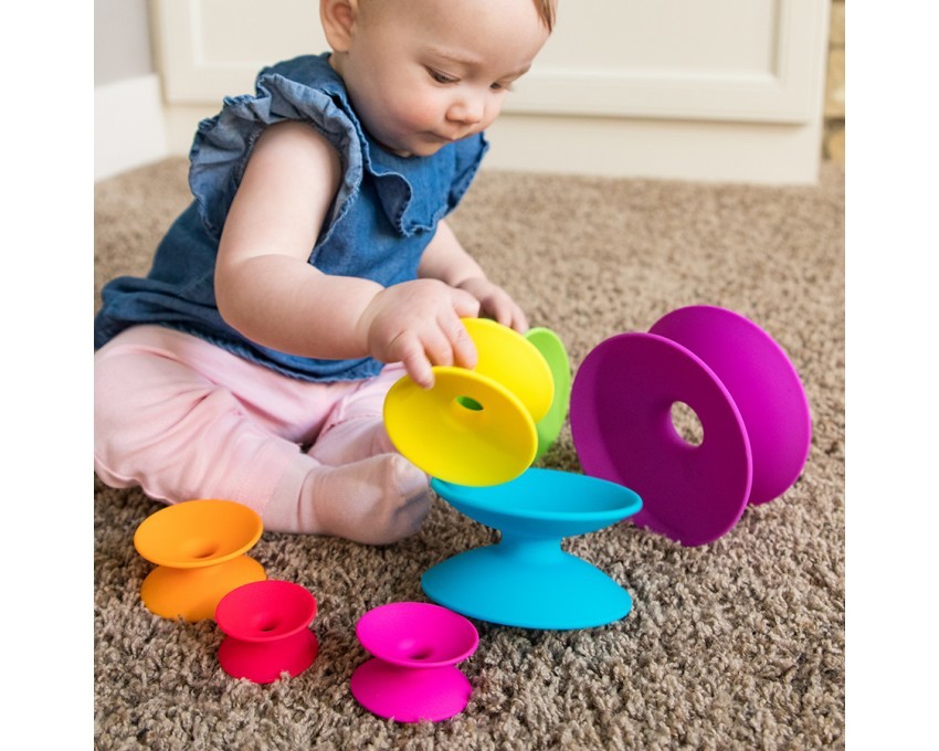 Fat Brain Toy, Wieża Szpulek. Spoolz. Fat Brain Toy, Wieża Szpulek. Spoolz.