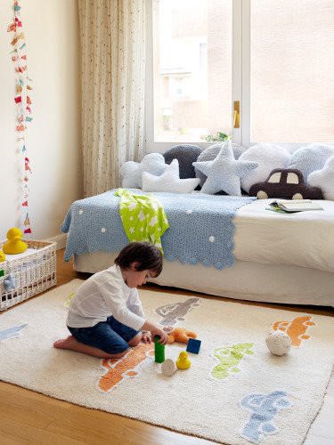 Poduszka STAR 54x54cm Blue