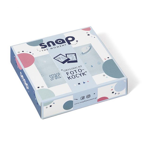 Snap the moment, foto-kocyk powder blue Snap the moment, foto-kocyk powder blue