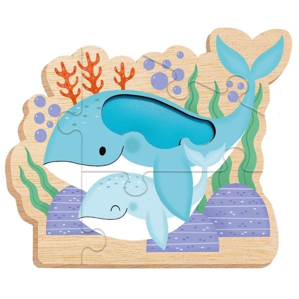 Auzou, Puzzle sensoryczne Zwierzątka