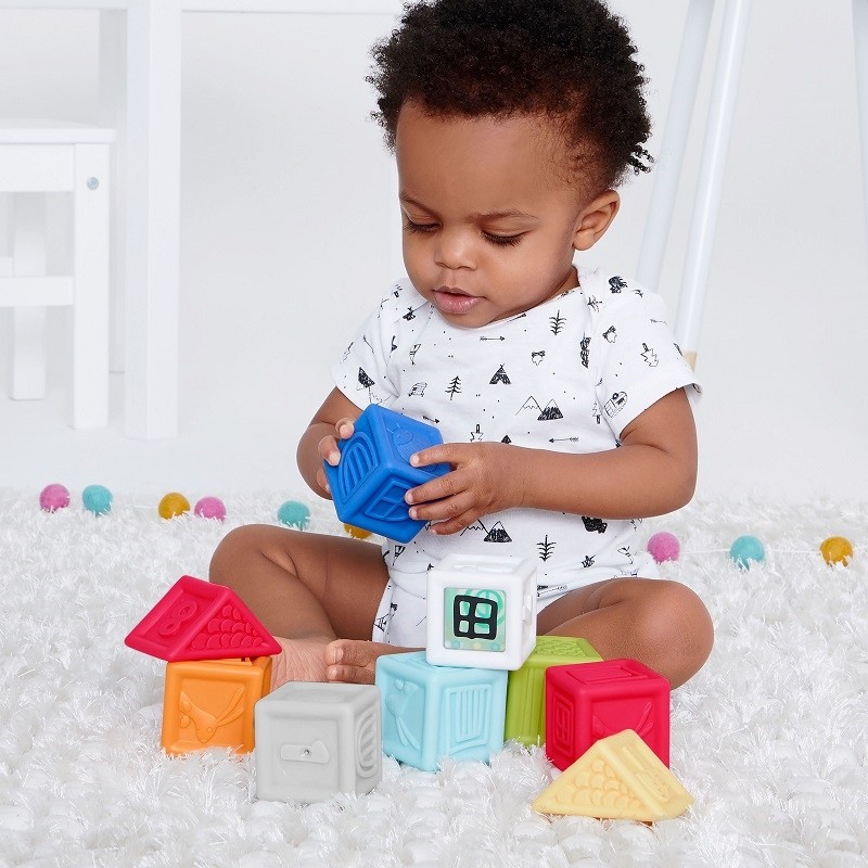 Skip Hop, gumowe klocki Wesołe Podwórko