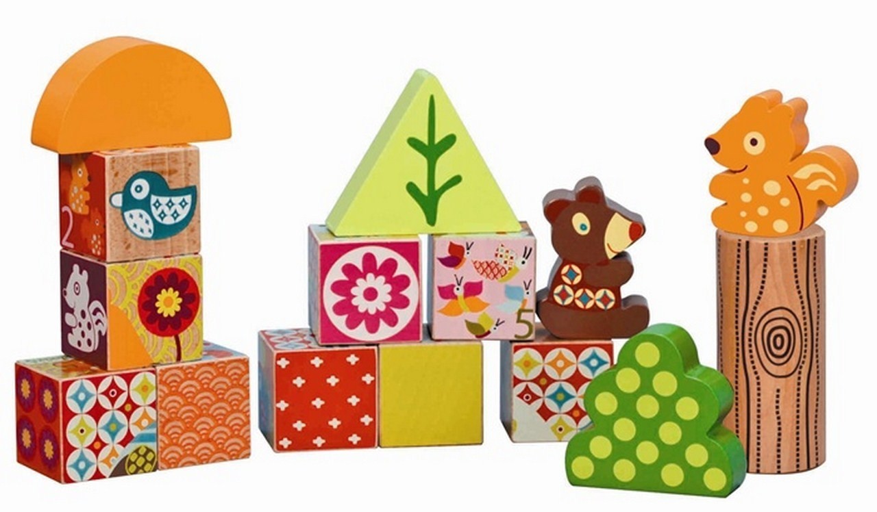 WOODOURS, Klocki wielofunkcyjne miś WOODOURS, Klocki wielofunkcyjne miś