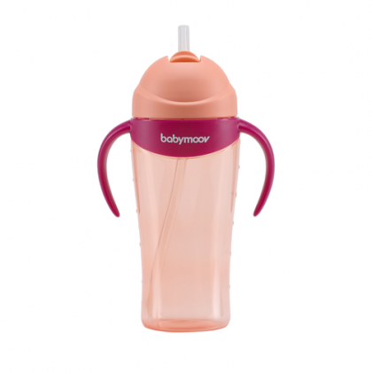 Babymoov, Kubek niekapek 300 ml Peach Babymoov, Kubek niekapek 300 ml Peach