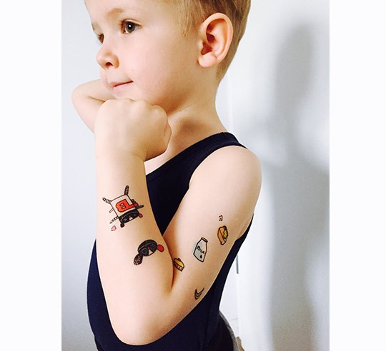 Lullalove,Tatuaż zmywalny