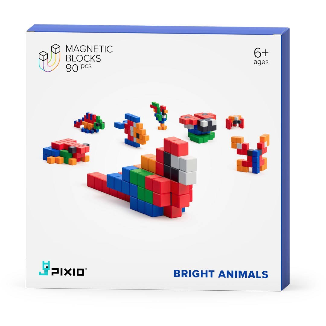 Pixio, Klocki Bright Animals Story Series