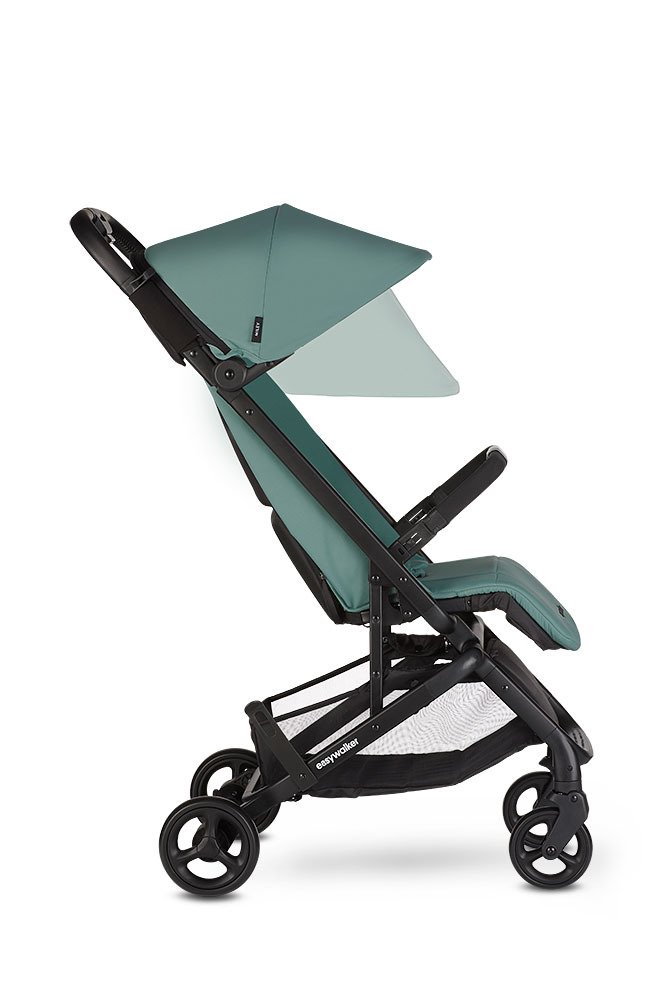 Easywalker, Miley Kompaktowy wózek spacerowy ze zintegrowaną torbą transportową Coral Green Easywalker, Miley Kompaktowy wózek spacerowy ze zintegrowaną torbą transportową Coral Green