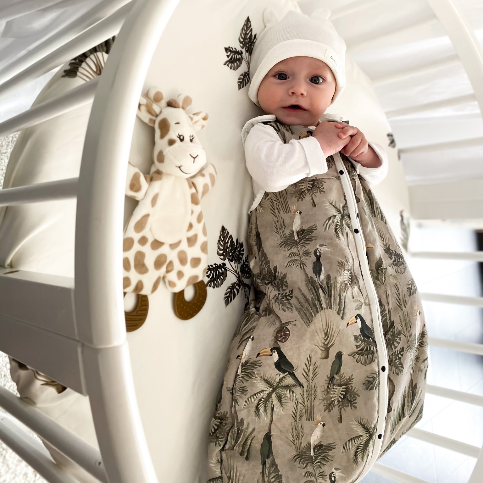 Sleepee, Śpiworek Grow Up Jungle - Dark Blue