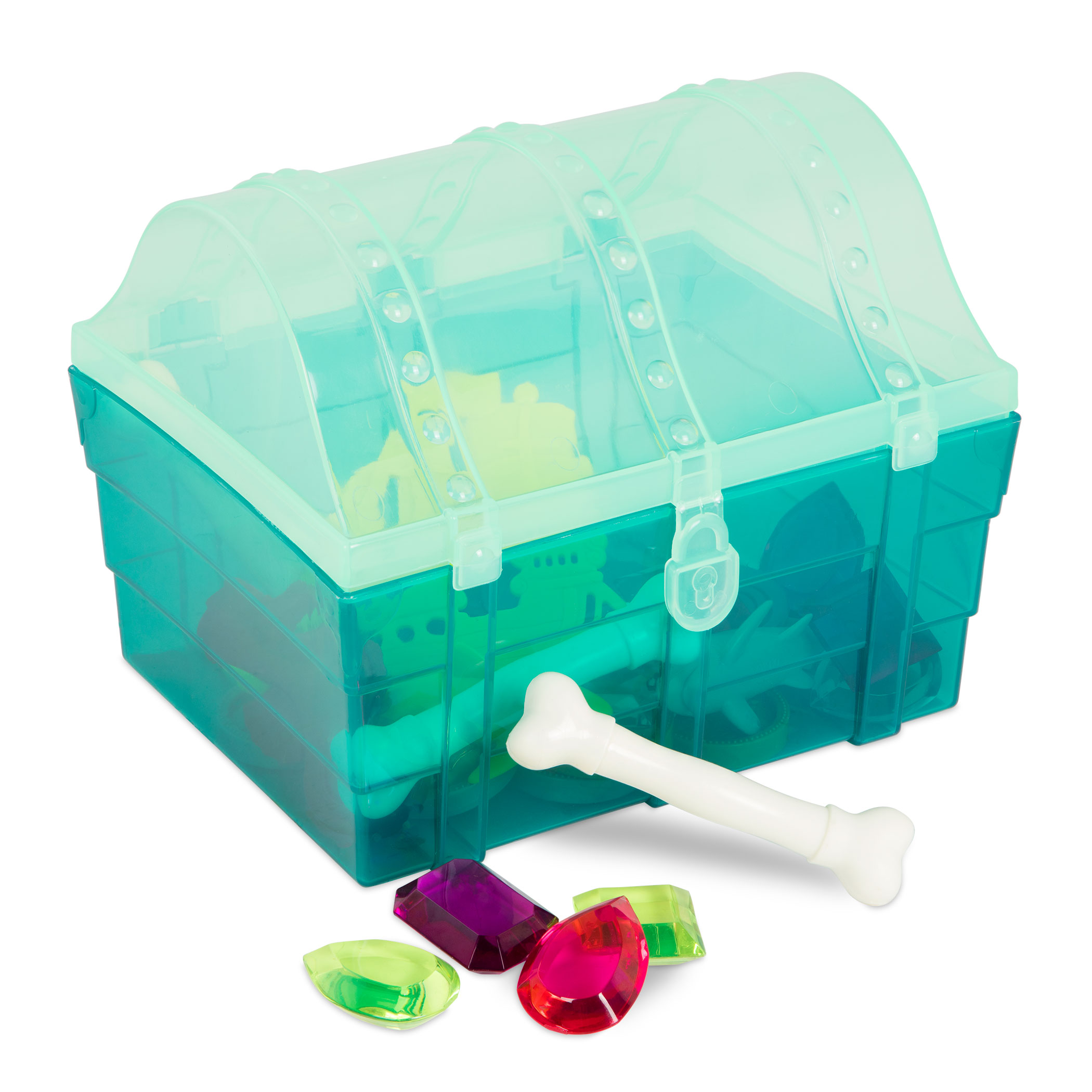 Btoys, Treasures Ahoy – Skarby Pirata – zestaw zabawek do wanny i basenu