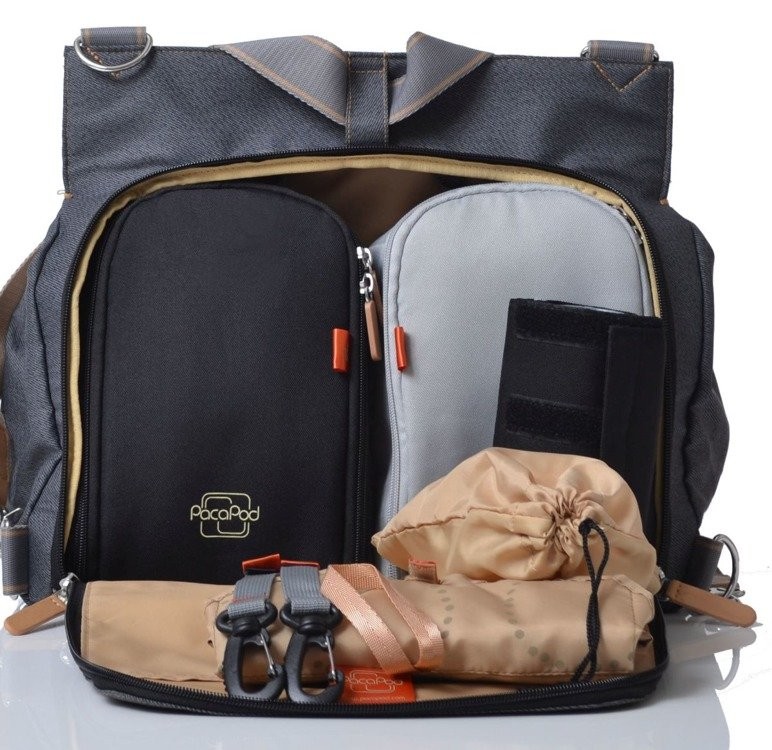 PacaPod, Torba dla mamy Oban, kolor antracyt PacaPod, Torba dla mamy Oban, kolor antracyt