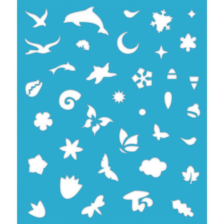 Janod, Zestaw kreatywny Perłowe plakatówki 4 pory roku 7+