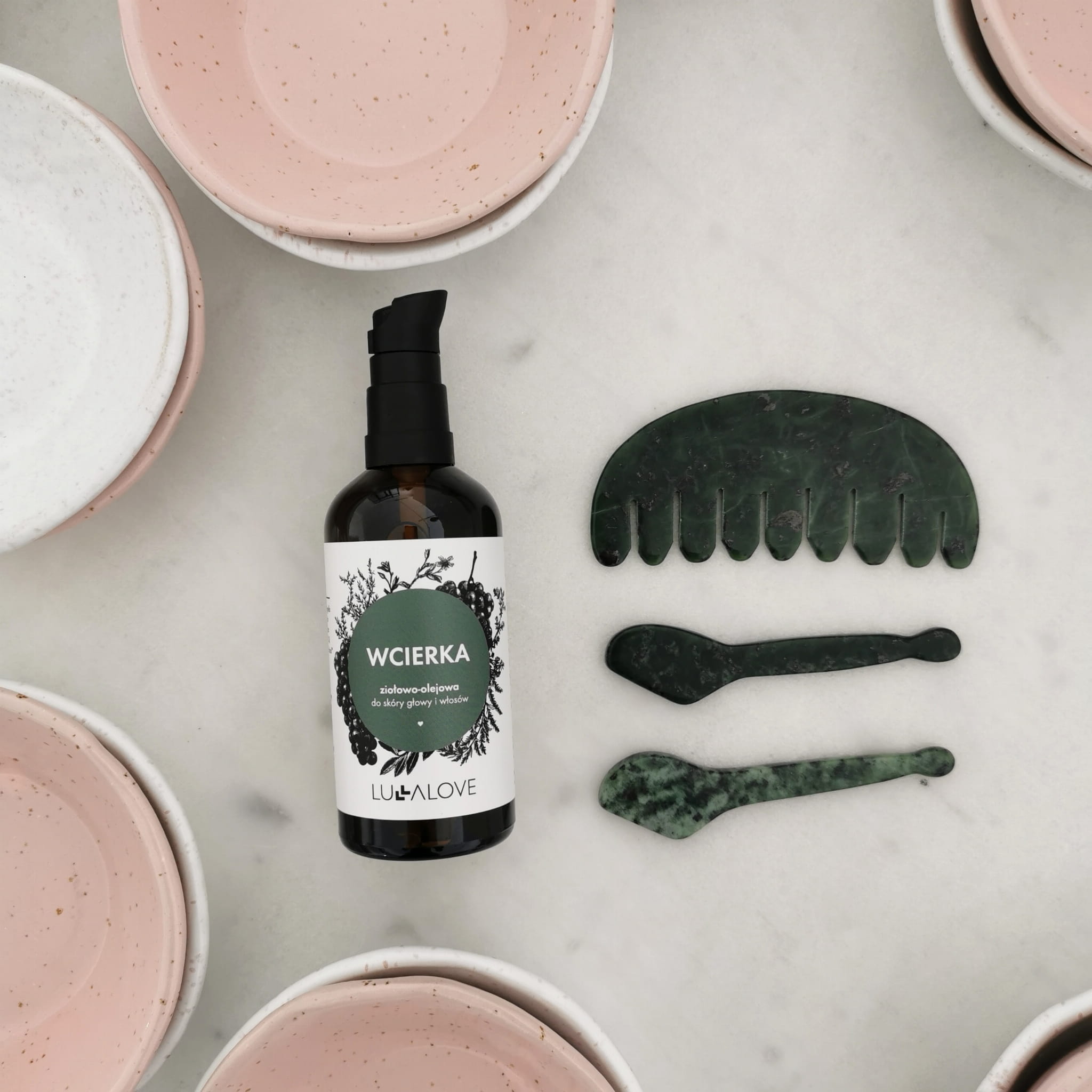 Lullalove, Masażer różdżka z serpentynitu