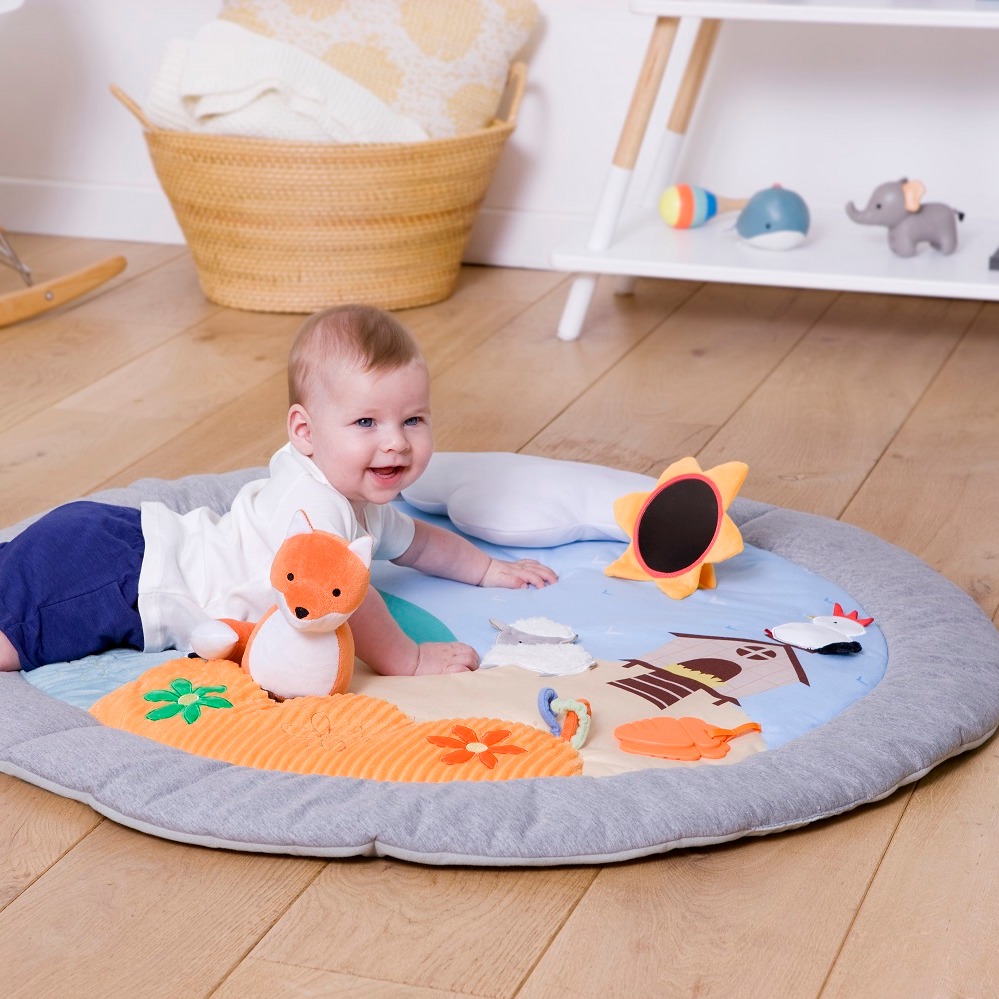 Little Big Friends, Mata edukacyjna dla niemowląt – wersja FARMA Little Big Friends, Mata edukacyjna dla niemowląt – wersja FARMA