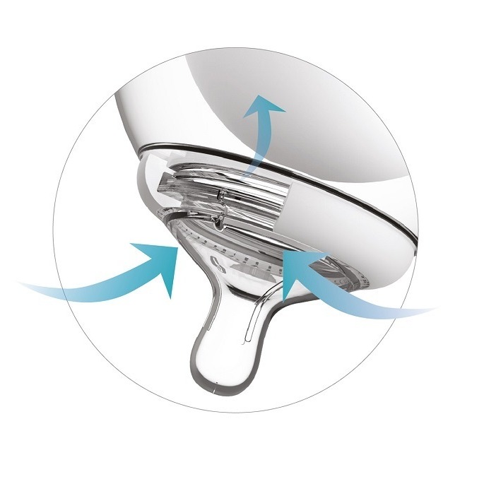 Nanobebe, Smoczek silikonowy na butelkę - średni przepływ - 2 szt. Nanobebe, Smoczek silikonowy na butelkę - średni przepływ - 2 szt.