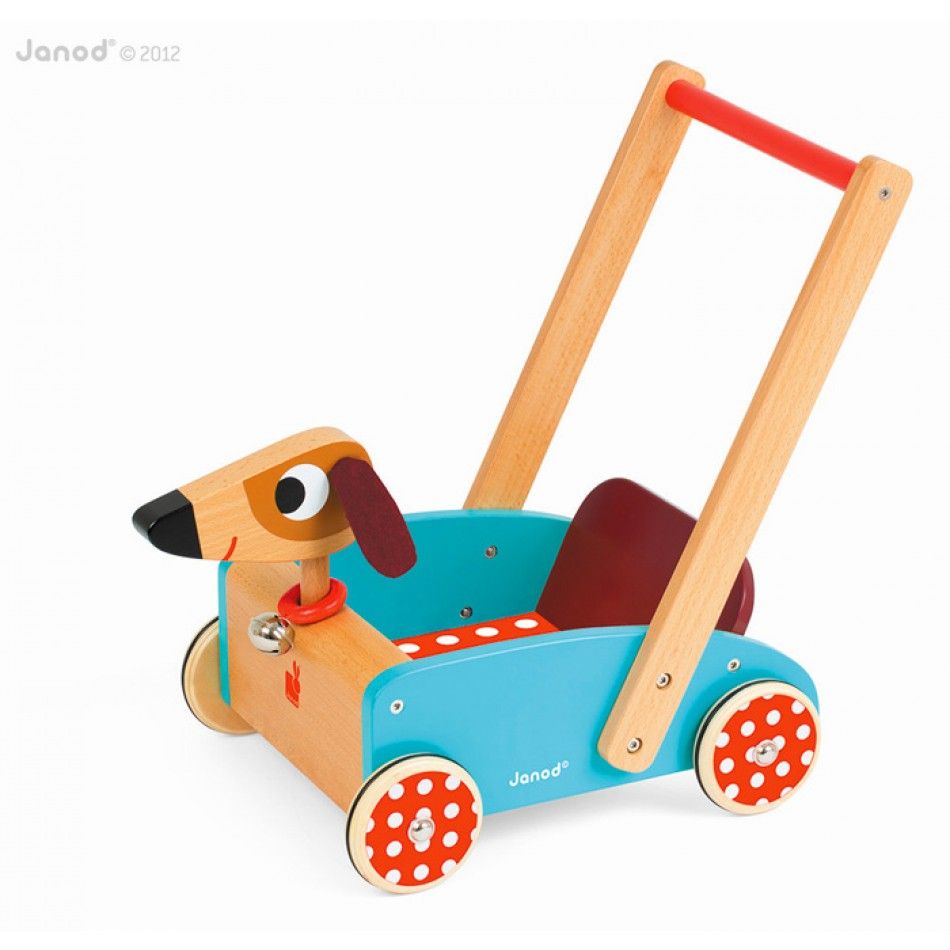 Janod, wózek piesek Janod, wózek piesek