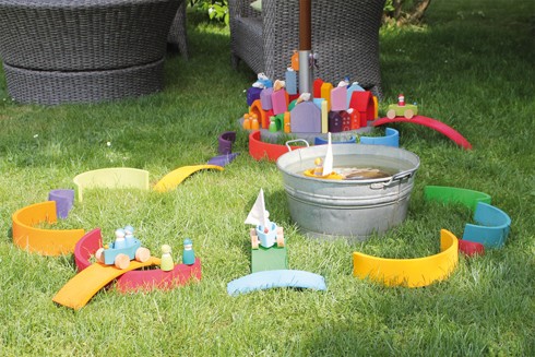 Grimm's, Zestaw 4 małych jachtów, 1+