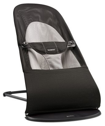 BabyBjorn, leżaczek BALANCE SOFT - Czarny / Szary BabyBjorn, leżaczek BALANCE SOFT - Czarny / Szary