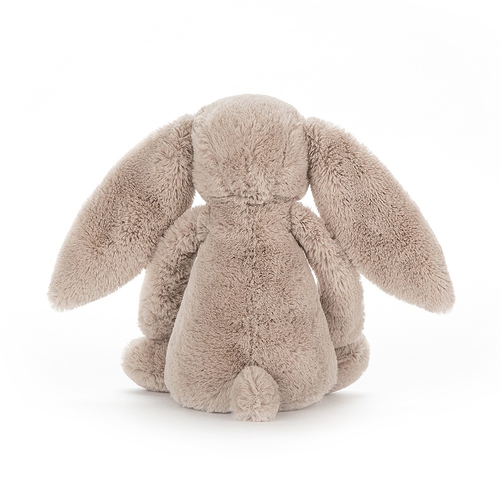 Jellycat, Królik beżowy grzechotka 25cm