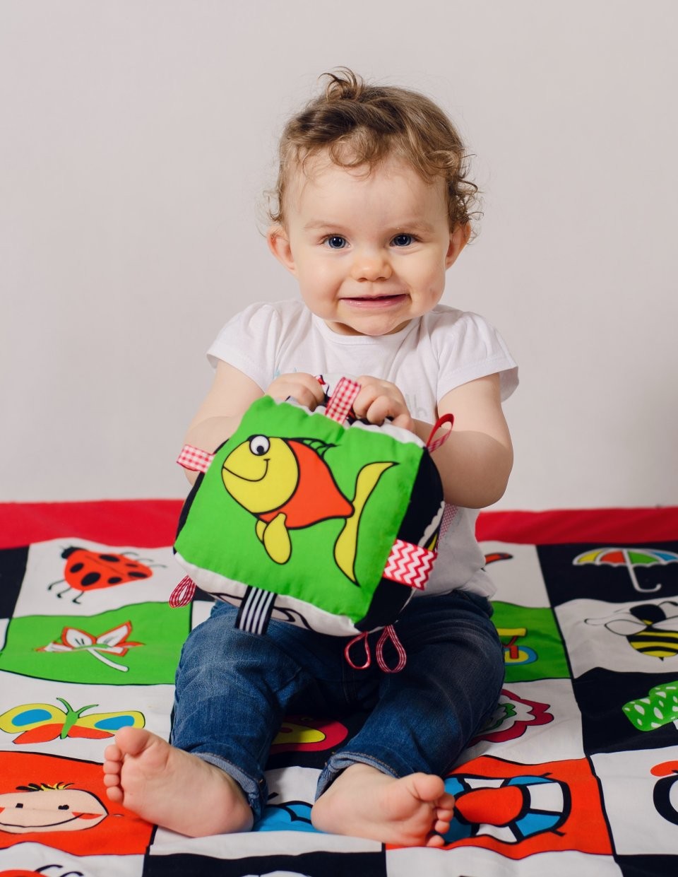 Baby Senses, Kostka sensoryczna - Zwierzaki