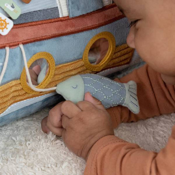 Little dutch, Zabawka edukacyjna dla niemowląt trójkąt edukacyjny Sailors Bay